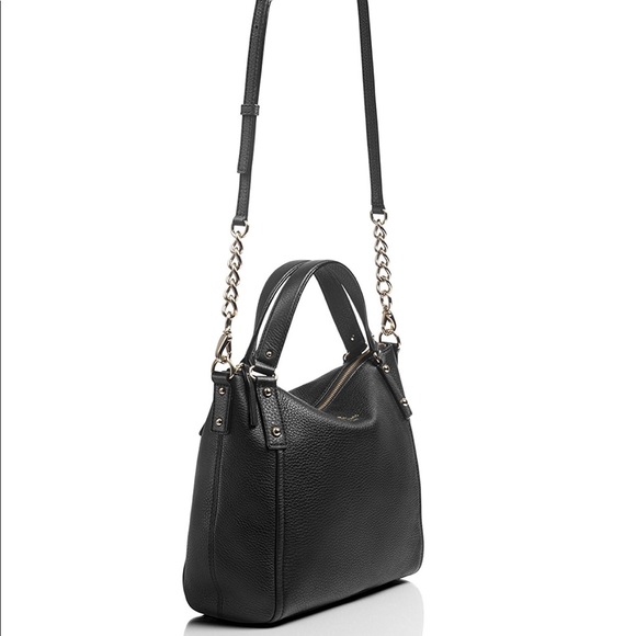 ♠️ Kate Spade Pine St Small Kori Black Leather Bag - Picture 6 of 8